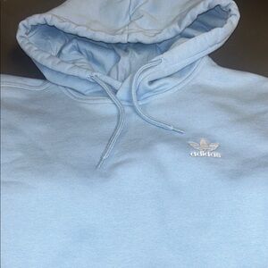 Adidas Sky Blue Pullover Hoodie